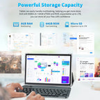 Unleash Creativity with the Relndoo 10.1 Inch Android Tablet - Complete 5-in-1 Bundle with Keyboard, Mouse, Stylus, and Case for Ultimate Flexibility!