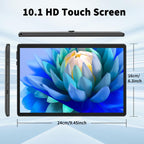 Unleash Creativity with the Relndoo 10.1 Inch Android Tablet - Complete 5-in-1 Bundle with Keyboard, Mouse, Stylus, and Case for Ultimate Flexibility!