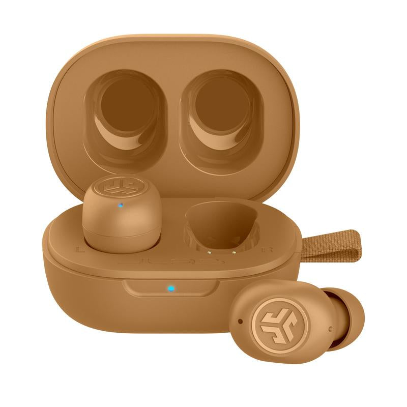 JLab JBuds Mini Earbuds - Ultra-Compact Bluetooth Earphones with IP55 Protection, Custom EQ, Touch Controls, and 20 Hours of Playtime for Ultimate Convenience