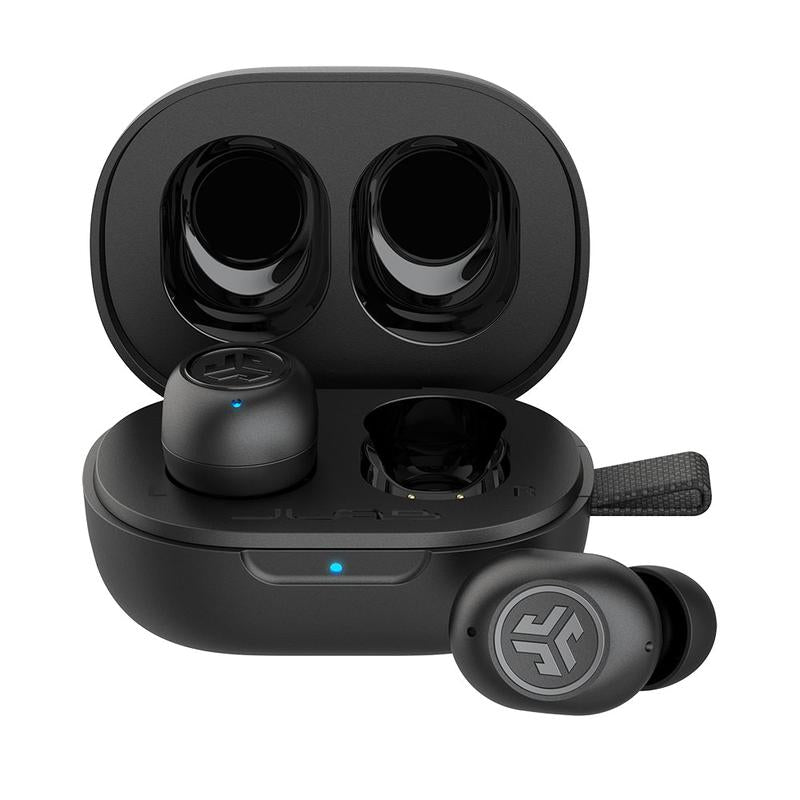 JLab JBuds Mini Earbuds - Ultra-Compact Bluetooth Earphones with IP55 Protection, Custom EQ, Touch Controls, and 20 Hours of Playtime for Ultimate Convenience
