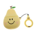 3D Pear Design Air Pods Silicone Case