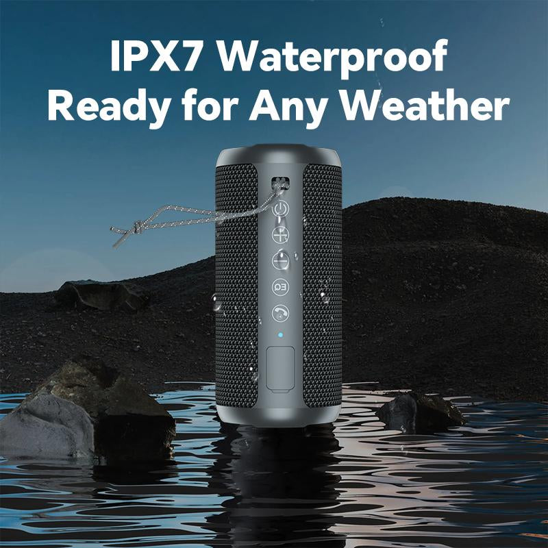 Experience Powerful Sound Anywhere with the OQPO Pro Portable Bluetooth Outdoor Speakers - 24W High Volume Stereo, IPX7 Waterproof, and Dual Speakers for Ultimate Audio Enjoyment