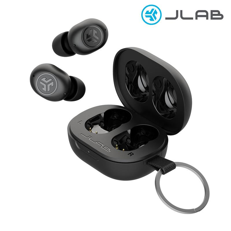 JLab JBuds Mini Earbuds - Ultra-Compact Bluetooth Earphones with IP55 Protection, Custom EQ, Touch Controls, and 20 Hours of Playtime for Ultimate Convenience