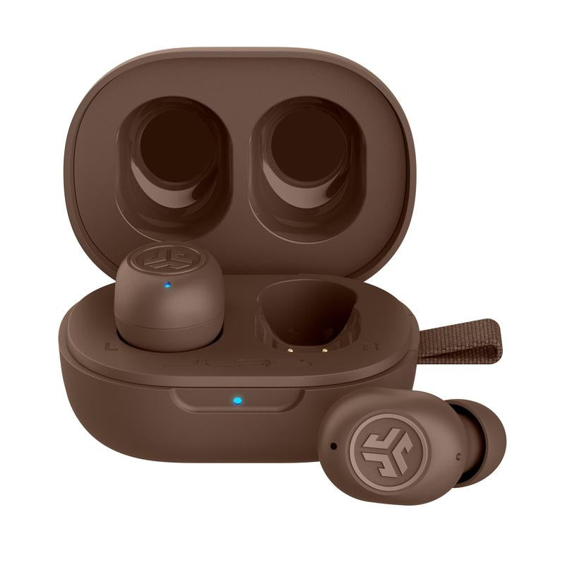 JLab JBuds Mini Earbuds - Ultra-Compact Bluetooth Earphones with IP55 Protection, Custom EQ, Touch Controls, and 20 Hours of Playtime for Ultimate Convenience