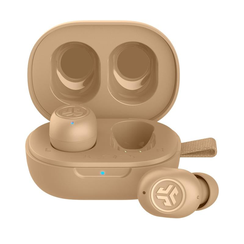 JLab JBuds Mini Earbuds - Ultra-Compact Bluetooth Earphones with IP55 Protection, Custom EQ, Touch Controls, and 20 Hours of Playtime for Ultimate Convenience